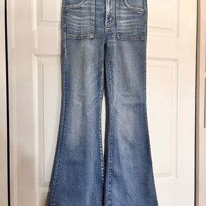 American Eagle Outfitters Light Blue Flare Jeans